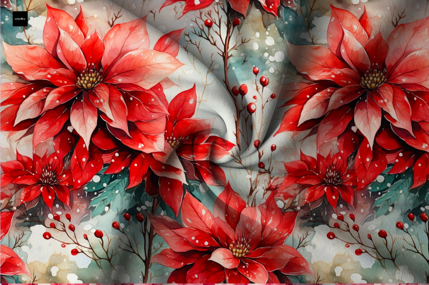 Rot Stern Blume Wintervorbestellung